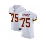 Nike Washington Redskins #75 Brandon Scherff White Men Stitched NFL Vapor Untouchable Elite Jersey