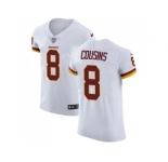 Nike Washington Redskins #8 Kirk Cousins White Men Stitched NFL Vapor Untouchable Elite Jersey