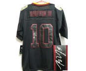 nike nfl jerseys washington redskins #10 griffiniii black[Elite lights out signature]