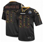 nike nfl jerseys washington redskins #10 griffiniii black[camo fashion Elite 50th Patch]