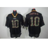 nike nfl jerseys washington redskins #10 griffiniii black[camo fashion Elite]