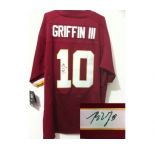 nike nfl jerseys washington redskins #10 griffiniii red[Elite signature]