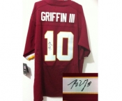 nike nfl jerseys washington redskins #10 griffiniii red[Elite signature]