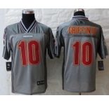 nike nfl jerseys washington redskins #10 robert griffin iii grey[Elite vapor]