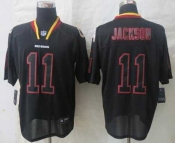 nike nfl jerseys washington redskins #11 jackson black[Elite lights out]
