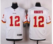 nike nfl jerseys washington redskins #12 roberts white[Elite]