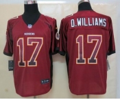 nike nfl jerseys washington redskins #17 d.williams burgundy red[Elite drift fashion]