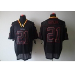 nike nfl jerseys washington redskins #21 fred taylor black[Elite lights out]
