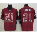nike nfl jerseys washington redskins #21 sean taylor burgundy red[Elite drift fashion]