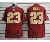 nike nfl jerseys washington redskins #23 hall red(Elite 80 anniversary)