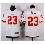 nike nfl jerseys washington redskins #23 hall white[Elite]