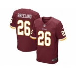 nike nfl jerseys washington redskins #26 breeland red[Elite]