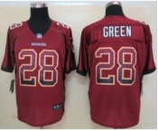 nike nfl jerseys washington redskins #28 green burgundy red[Elite drift fashion]