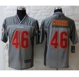 nike nfl jerseys washington redskins #46 alfred morris grey[Elite vapor]