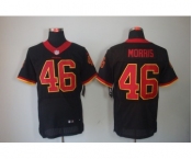 nike nfl jerseys washington redskins #46 morris black[Elite]