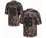nike nfl jerseys washington redskins #46 morris camo[Elite 50th Patch]