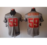 nike nfl jerseys washington redskins #59 fletcher grey[Elite shadow]