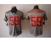 nike nfl jerseys washington redskins #59 fletcher grey[Elite shadow]