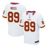 nike nfl jerseys washington redskins #89 moss white[Elite]