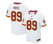 nike nfl jerseys washington redskins #89 moss white[Elite]