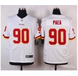 nike nfl jerseys washington redskins #90 paea white[new Elite]