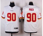 nike nfl jerseys washington redskins #90 paea white[new Elite]