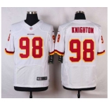 nike nfl jerseys washington redskins #98 knighton white[new Elite][knighton]