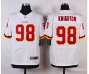 nike nfl jerseys washington redskins #98 knighton white[new Elite][knighton]