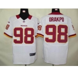 nike nfl jerseys washington redskins #98 orakpo white[elite]