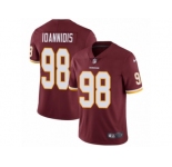 Men Nike Washington Redskins #98 Matthew Ioannidis Burgundy Red Team Color Vapor Untouchable Limited Player NFL Jersey