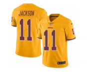 Men's Nike Washington Redskins #11 DeSean Jackson Limited Gold Rush NFL Jersey