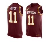 Men's Nike Washington Redskins #11 Terrelle Pryor Limited Red Player Name & Number Tank Top NFL Jersey