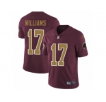 Men's Nike Washington Redskins #17 Doug Williams Vapor Untouchable Limited Burgundy Red Gold Number Alternate 80TH Anniversary NFL Jersey