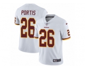 Men's Nike Washington Redskins #26 Clinton Portis Vapor Untouchable Limited White NFL Jersey