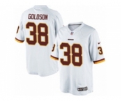 Men's Nike Washington Redskins #38 Dashon Goldson Limited White NFL Jersey