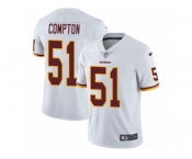 Men's Nike Washington Redskins #51 Will Compton Vapor Untouchable Limited White NFL Jersey