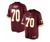 Men's Nike Washington Redskins #70 Sam Huff Limited Burgundy Red Team Color NFL Jersey