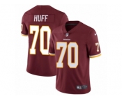 Men's Nike Washington Redskins #70 Sam Huff Vapor Untouchable Limited Burgundy Red Team Color NFL Jersey