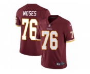 Men's Nike Washington Redskins #76 Morgan Moses Vapor Untouchable Limited Burgundy Red Team Color NFL Jersey