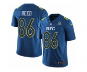 Men's Nike Washington Redskins #86 Jordan Reed Limited Blue 2017 Pro Bowl NFL Jersey