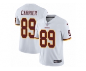 Men's Nike Washington Redskins #89 Derek Carrier Vapor Untouchable Limited White NFL Jersey