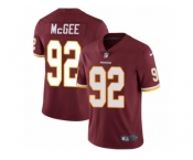 Men's Nike Washington Redskins #92 Stacy McGee Vapor Untouchable Limited Burgundy Red Team Color NFL Jersey