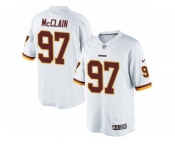 Men's Nike Washington Redskins #97 Terrell McClain Limited White NFL Jersey