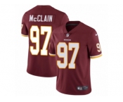 Men's Nike Washington Redskins #97 Terrell McClain Vapor Untouchable Limited Burgundy Red Team Color NFL Jersey