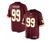 Men's Nike Washington Redskins #99 Phil Taylor Limited Burgundy Red Team Color NFL Jersey