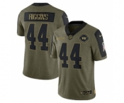 Men's Washington Football Team John Riggins Football Olive 2021 Salute To Service Retired Player Limited Jersey
