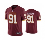 Men's Washington Football Team Red #91 Ryan Kerrigan Vapor Untouchable Limited Stitched Football Jersey
