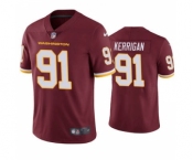 Men's Washington Football Team Red #91 Ryan Kerrigan Vapor Untouchable Limited Stitched Football Jersey