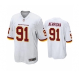 Men's Washington Football Team White #91 Ryan Kerrigan Vapor Untouchable Limited Stitched Football Jersey