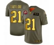Men's Washington Redskins #21 Sean Taylor Olive Gold 2019 Salute to Service Limited Player Football Jersey
